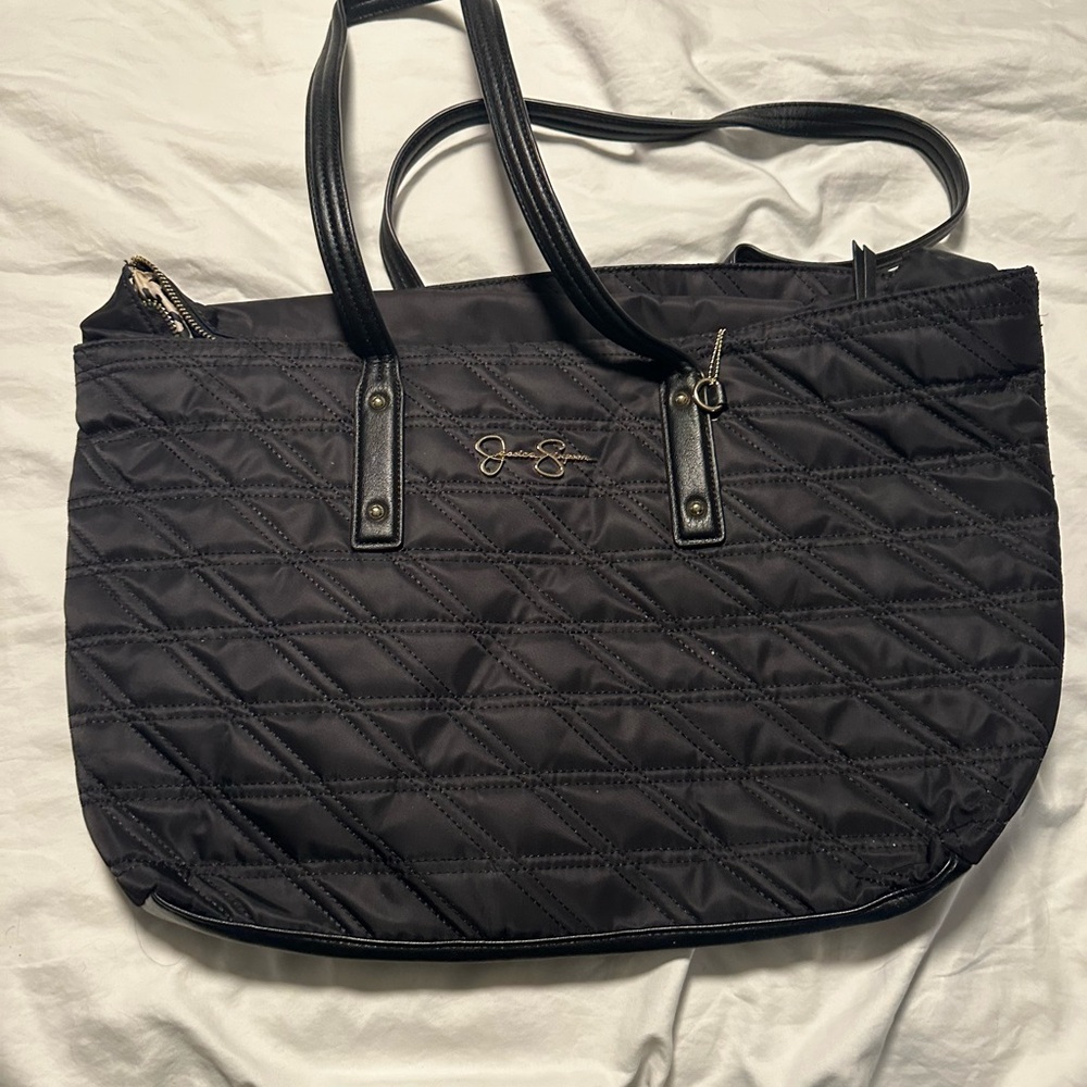 Jessica Simpson Black Quilted Women's Bag
